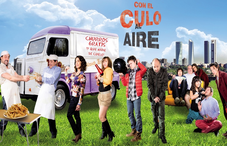 С голым задом / Con el culo al aire Все серии (Испания, 2012-2014) испанский сериал на русском языке